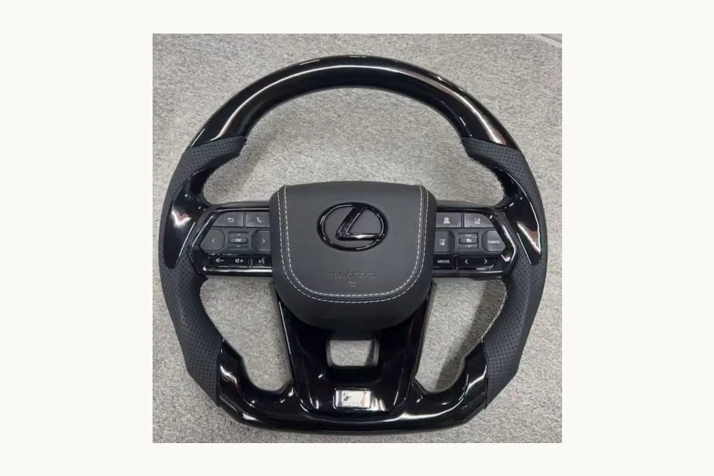 Lexus GS250 Piano Black Carbon Fiber Wheel