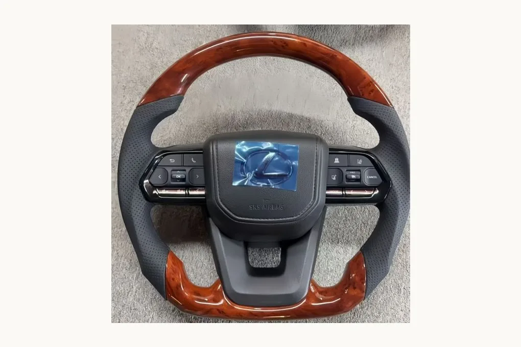 Lexus LX500 Wood Grain Carbon Fiber Wheel